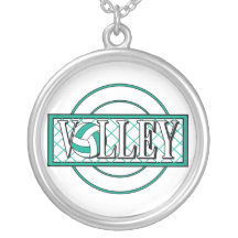 volley logo green jewelry