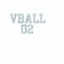 Volleyball 02 Embroidered Shirt