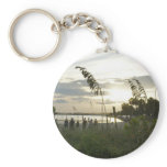 Volleyball at the Beach Keychains