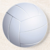 Volleyball Beverage Coaster