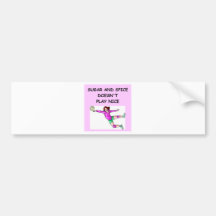 volleyball bumper sticker