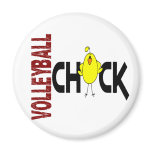 Volleyball Chick 1 magnets