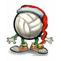 Volleyball Christmas t-shirts