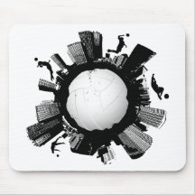 Volleyball City 1 Mousepads
