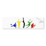volleyball games bumper sticker bumper stickers