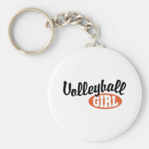 Volleyball Girl Keychain