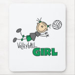 Volleyball Girl Mouse Mats