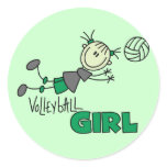 Volleyball Girl Tshirts and Gifts stickers