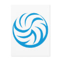 Volleyball Icon postcards