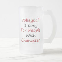 Volleyball Is Only For People With Character Mug