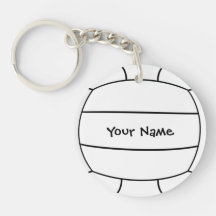 Volleyball Key Chain
