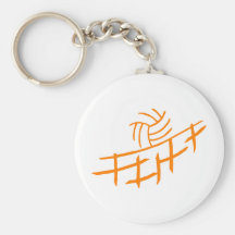 Volleyball Keychain