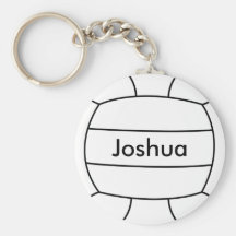 Volleyball Keychain