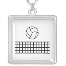 Volleyball Necklace