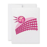 Volleyball & net invitations