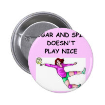 volleyball pin