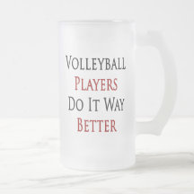 Volleyball Players Do It Way Better Mug