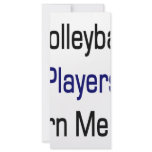 Volleyball Players Turn Me On rack cards