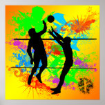 Volleyball Poster posters