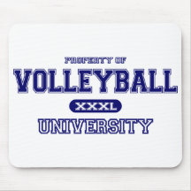 Volleyball University Mouse Mat