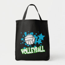 Volleyball with Stars Bags