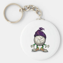 Volleyball Wizard Keychain