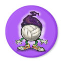 Volleyball Wizard magnets