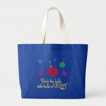 VolleyChick Deck the Halls Tote Bag
