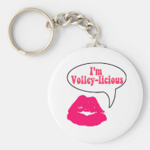 VolleyChick Volley-licious Keychains