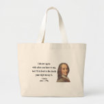 Voltaire Quote 1b Tote Bag