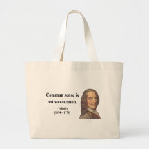 Voltaire Quote 3b Tote Bag