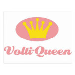 Volti Queen Postkarte