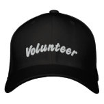 Volunteer embroidered hats