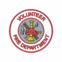 Volunteer Fire Logo Embroidered Shirt
