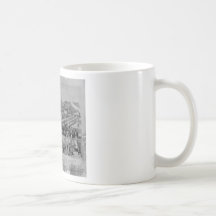Volunteer Refreshment Saloon, civil war, 1861 Coffee Mug