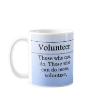 Volunteers do more for others mugs