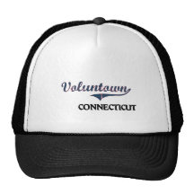 Voluntown Connecticut City Classic Mesh Hats