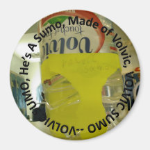 Volvic Sumo Magnet