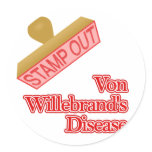 Von Willebrand's Disease stickers