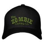 Von Zombie Skull Cap 003B embroidered hats