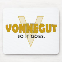 Vonnegut So It Goes Mouse Mat