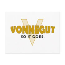 Vonnegut So It Goes Post Cards