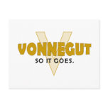 Vonnegut So It Goes postcards