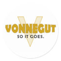 Vonnegut So It Goes stickers