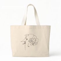 Vonnegutsignature Tote Bags