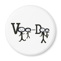 voo Doo Refrigerator Magnet