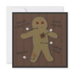 Voodoo Doll Halloween Party Invitation