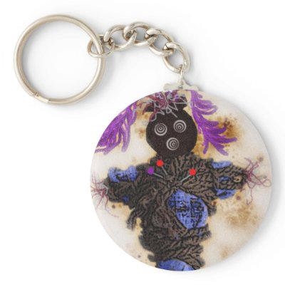 Voodoo Doll Keychain by voodoomama