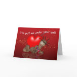 Voodoo Doll Valentine's Day Card, You Put Me Under