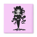 VooDoo Dollies "Raven Beauty" magnets